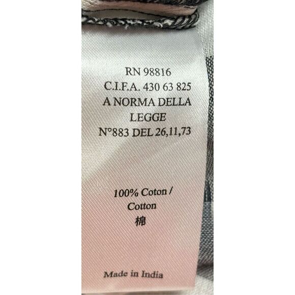 Cotelac Long Sleeve Button Front Shirt NWT Size 1/Small - Picture 4 of 5